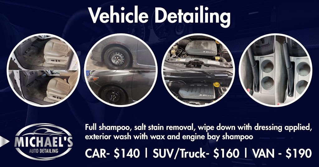 Michaels Auto Detailing | 22 Stirling Ln, Kitchener, ON N2G 2M4, Canada | Phone: (226) 343-0443