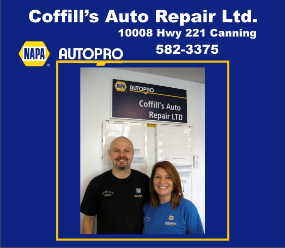 NAPA AUTOPRO - Coffills Auto Repair Ltd | 10008 NS-221, Canning, NS B0P 1H0, Canada | Phone: (902) 582-3375