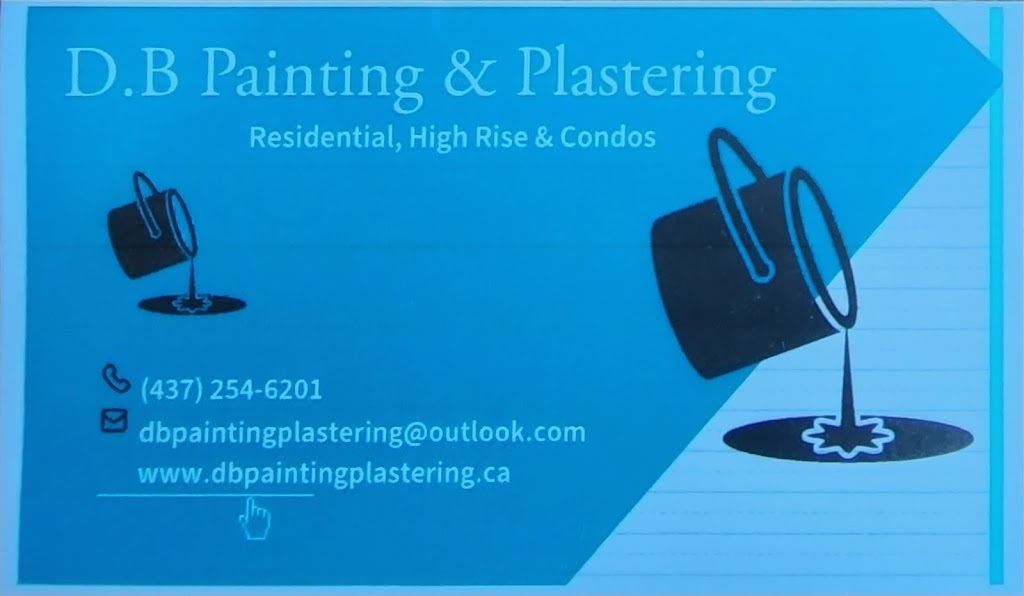 D.B Painting & Plastering | 695 Martin Grove Rd, Etobicoke, ON M9R 3T6, Canada | Phone: (437) 254-6201