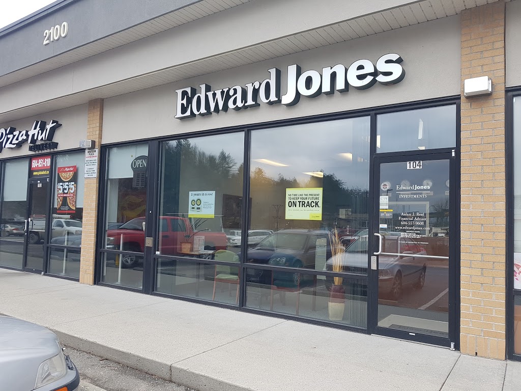 Edward Jones - Financial Advisor: Aidan J Reid | 2100 Whatcom Rd #104, Abbotsford, BC V3G 2K8, Canada | Phone: (604) 557-9608