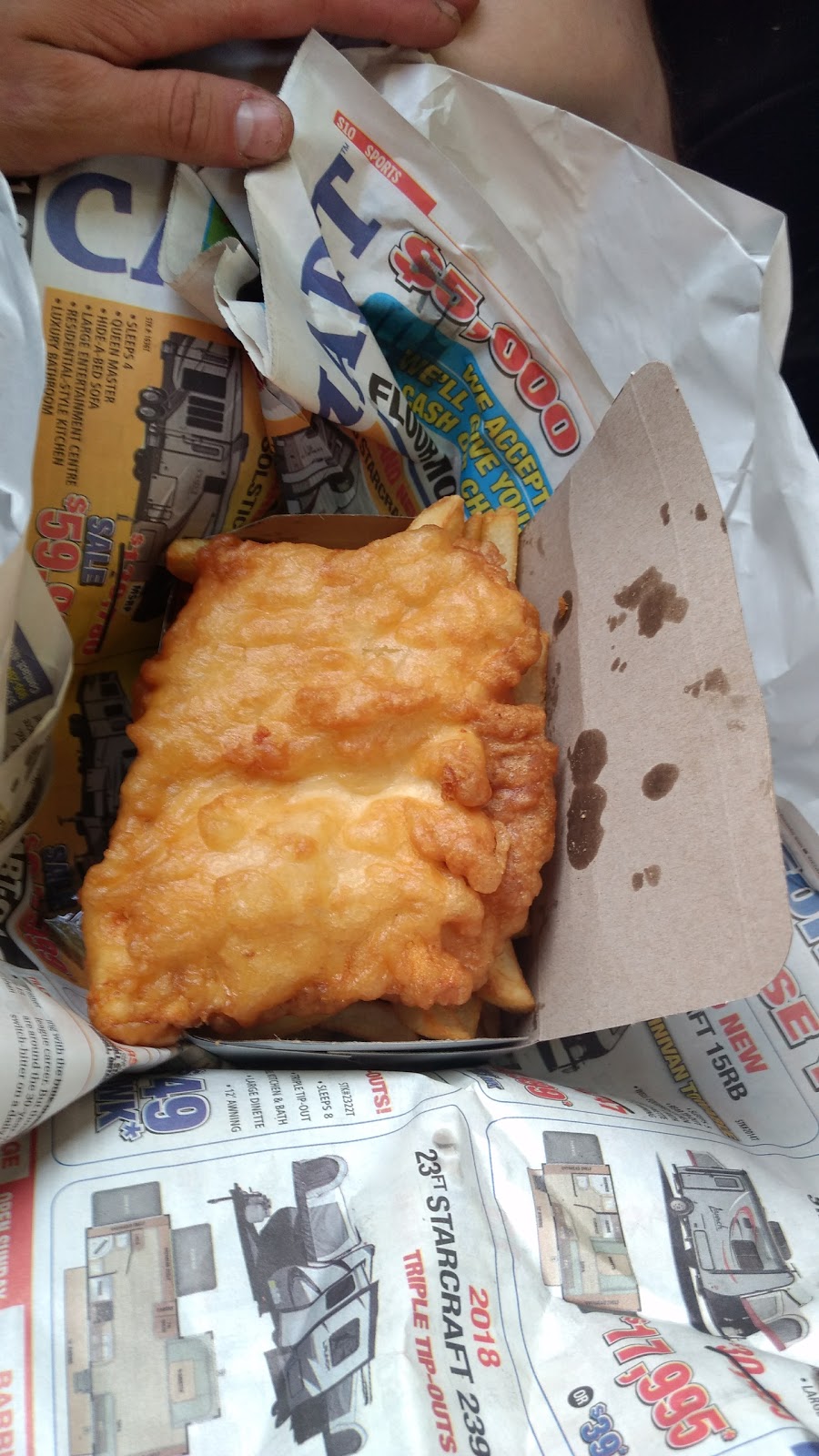 Jonathens Fish & Chips | 138 High St, Georgina, ON L0E, Canada | Phone: (905) 722-9980