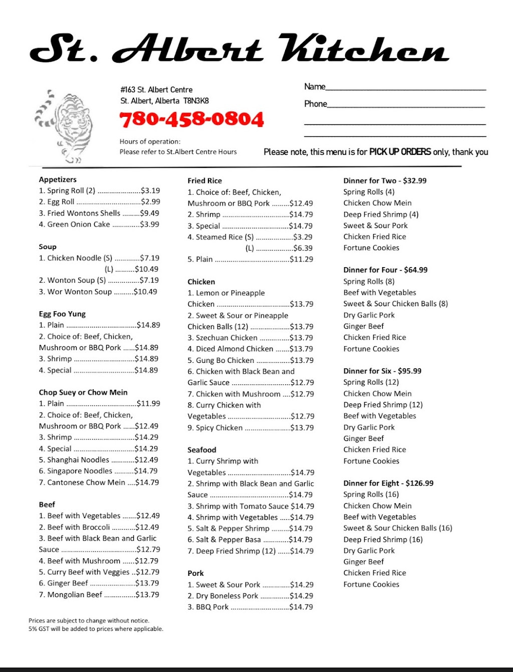 St Albert Kitchen | 375 St Albert Trail, St. Albert, AB T8N 3K8, Canada | Phone: (780) 458-0804