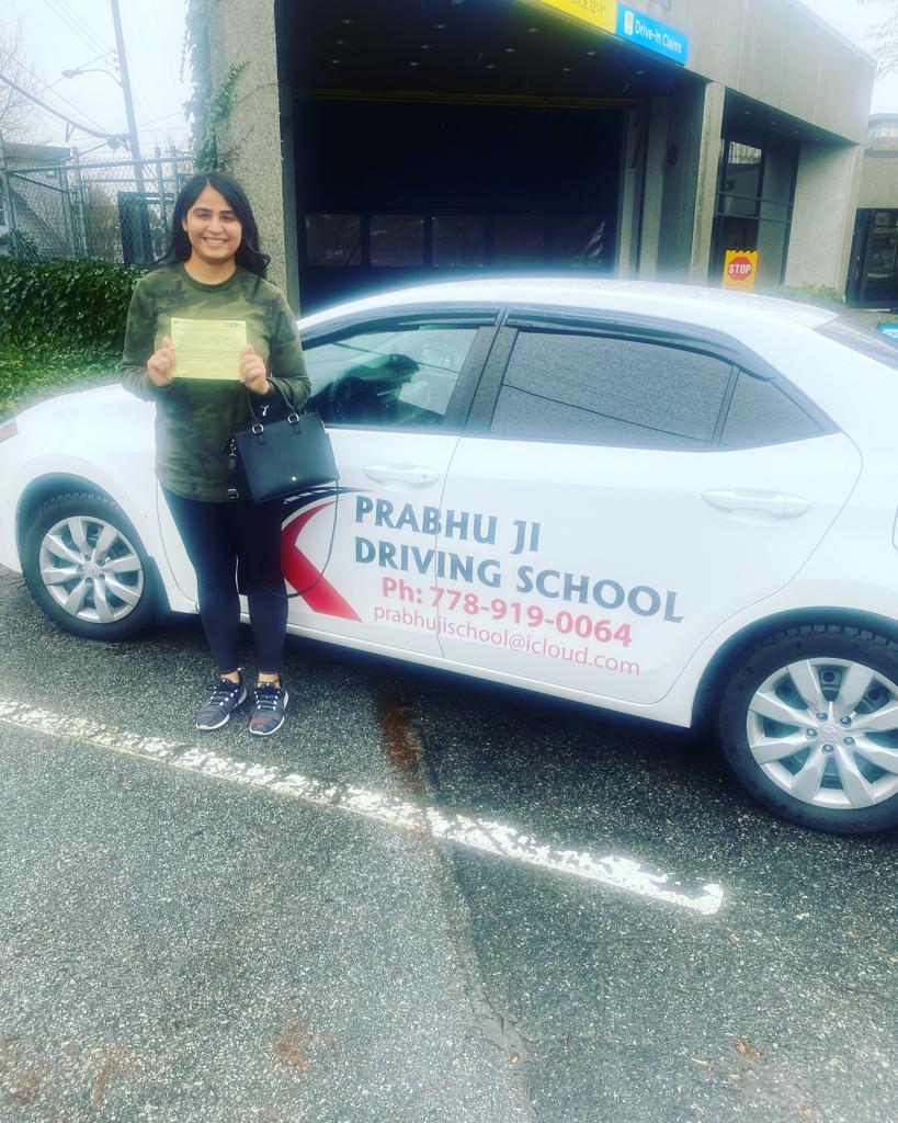Prabhuji Driving school surrey | 14518 85a Ave, Surrey, BC V3S 5T6, Canada | Phone: (778) 919-0064