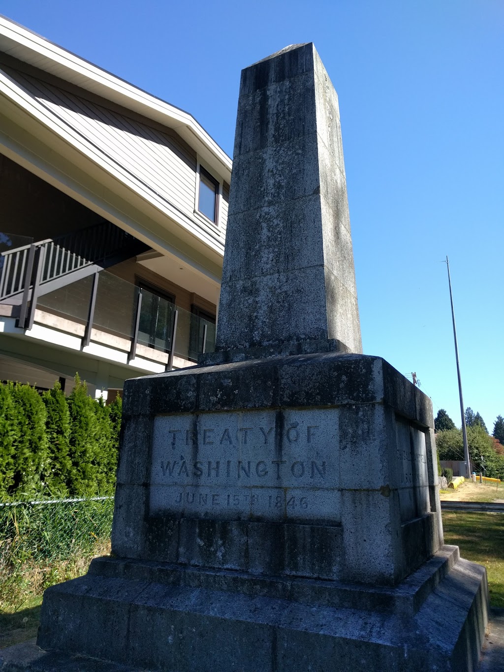 Monument Park | 25 Marine Dr, Point Roberts, WA 98281, USA | Phone: (360) 945-4911