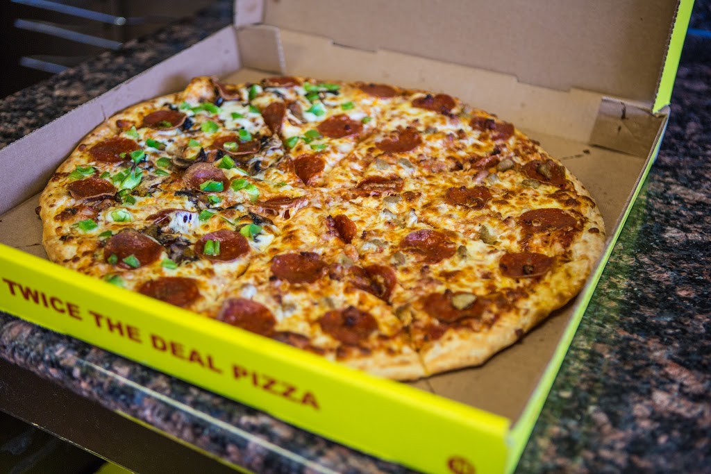 Twice The Deal Pizza | 600 Laurelwood Dr, Waterloo, ON N2V 0A2, Canada | Phone: (519) 746-9444