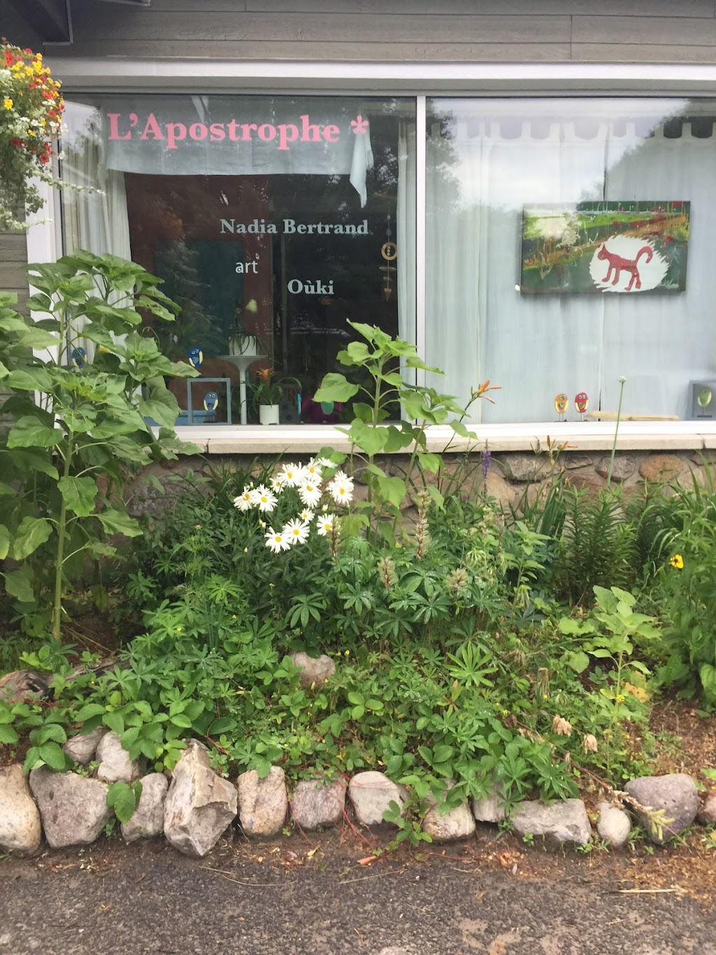 Art Gallery L’apostrophe | 3094 Rue Charette, Sainte-Adèle, QC J8B 1H3, Canada | Phone: (581) 578-5033