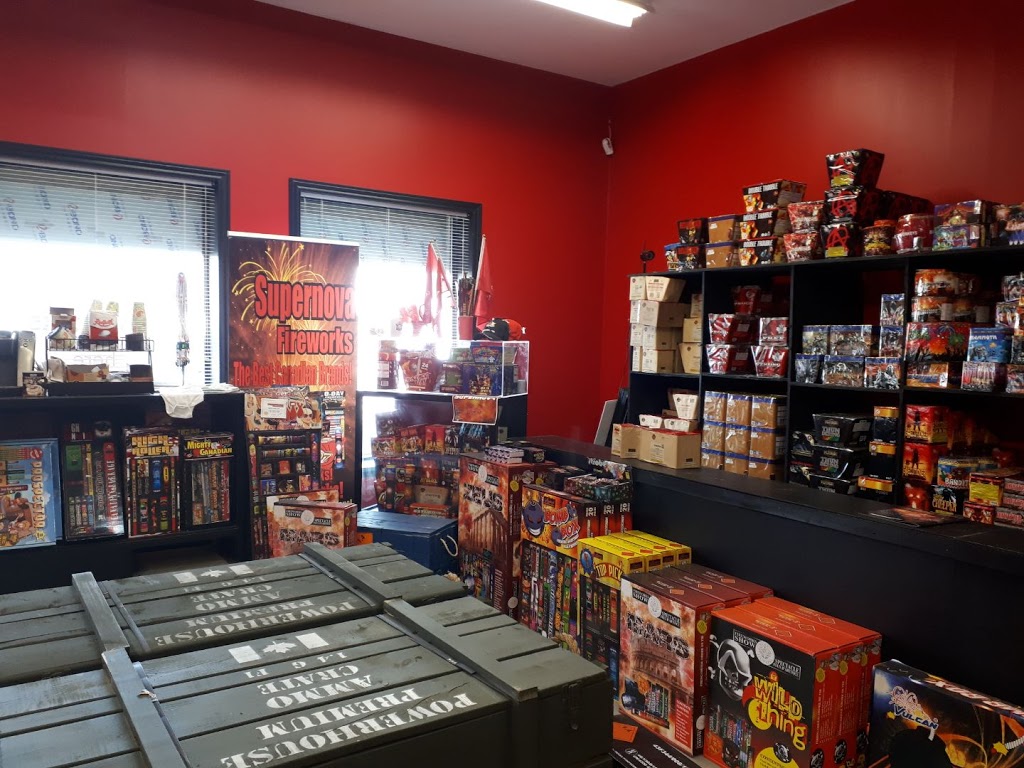 Supernova Fireworks | 1539 Chemong Rd, Peterborough, ON K9J 6X2, Canada | Phone: (705) 934-1313