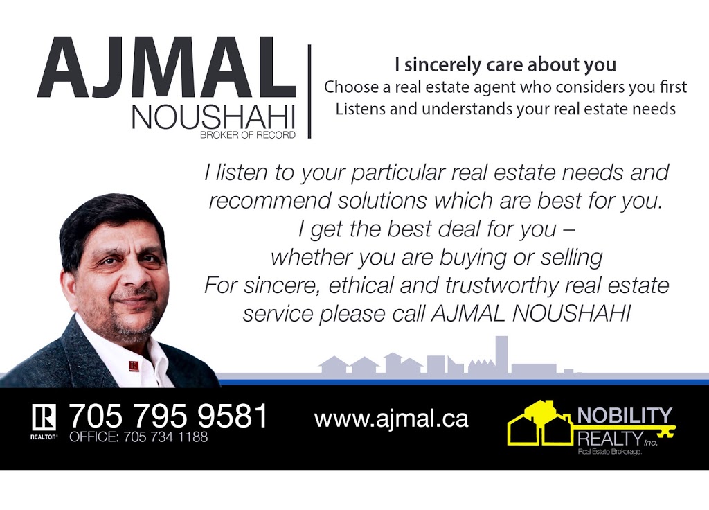 Ajmal Noushahi-Real Estate Agent, Nobility Realty Inc,. Broker o | 135 Grove St E, Barrie, ON L4M 2P4, Canada | Phone: (705) 795-9581