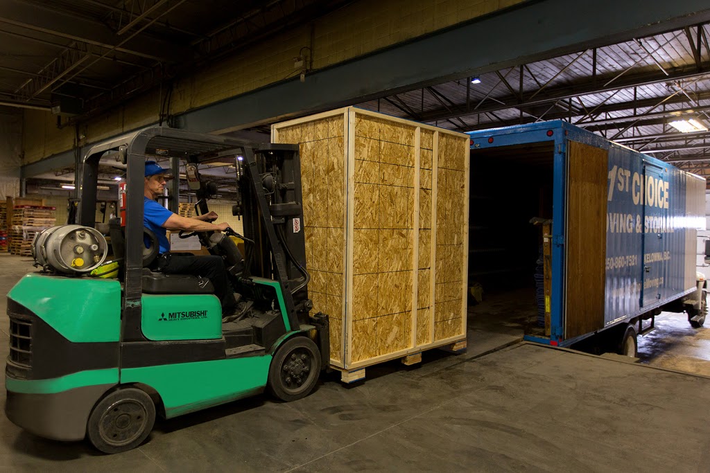 1st Choice Moving & Storage | 1005 Ethel St, Kelowna, BC V1Y 2W3, Canada | Phone: (250) 860-7521