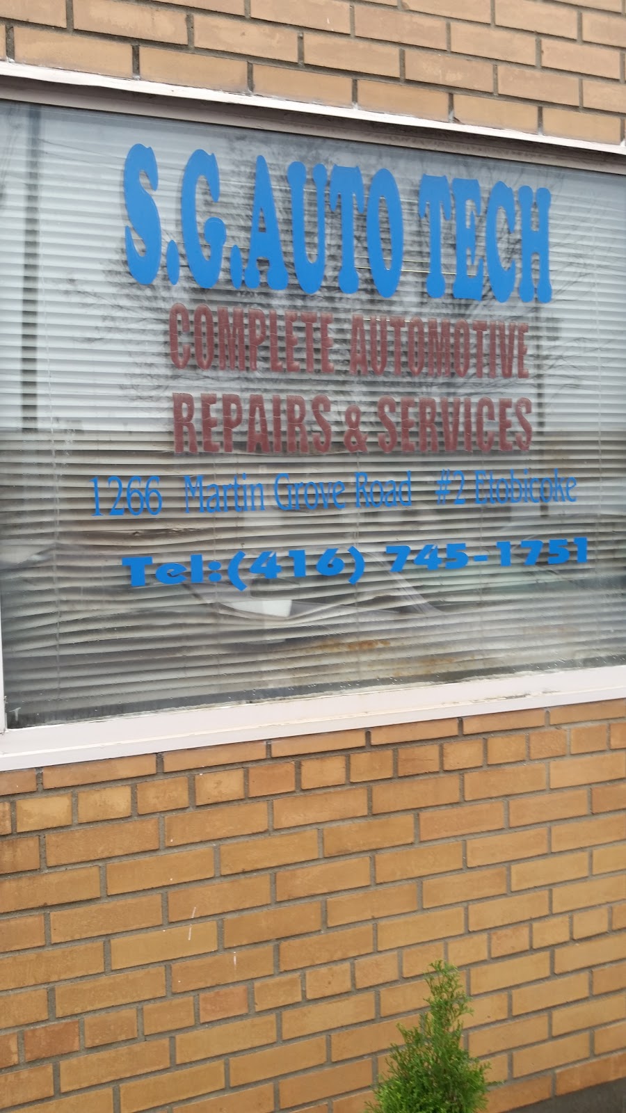 SG Auto Tech | 1266 Martin Grove Rd, Etobicoke, ON M9W 4X3, Canada | Phone: (416) 745-1751