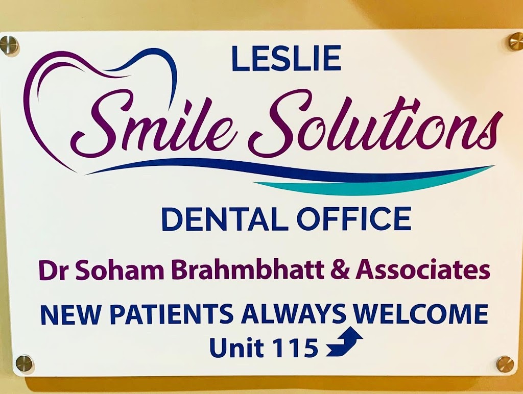 Leslie Smile Solutions Dental Office | 4800 Leslie St Unit 115, North York, ON M2J 2K9, Canada | Phone: (416) 493-9110