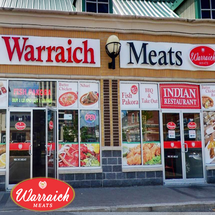 Warraich Meats Butcher & Restaurant Take-out Food | 9408 Markham Road Unit # B3 & B4 Unit # B3 & B4, Markham, ON L6E 0N1, Canada | Phone: (905) 554-0054