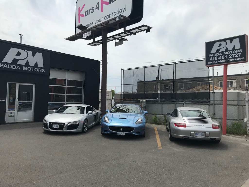Padda Motors | 873 Eastern Ave, Toronto, ON M4L 1A2, Canada | Phone: (416) 461-2727