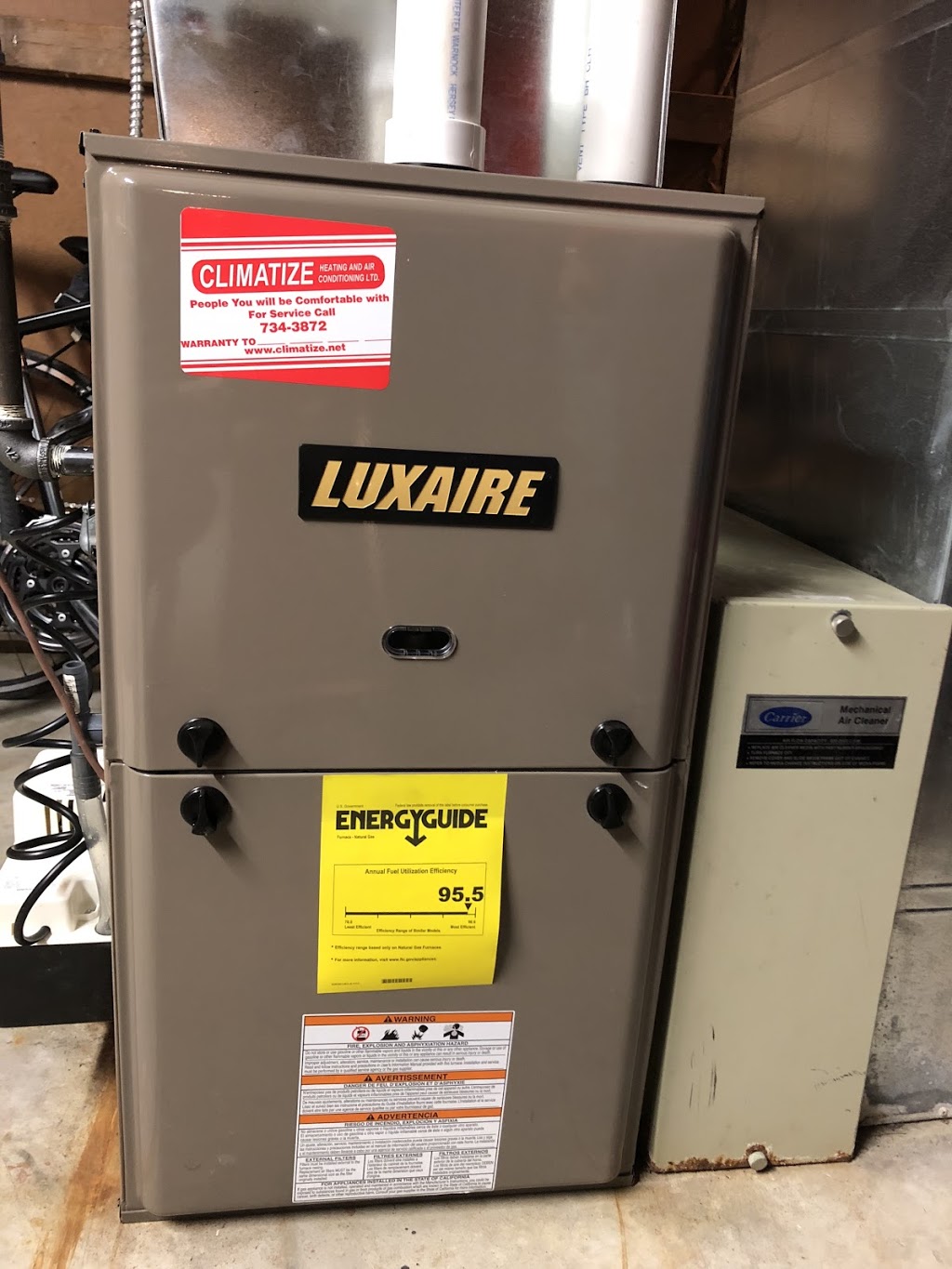 Climatize Heating & Air Conditioning Ltd | 51 Belmont Crescent, Midhurst, ON L9X 0P7, Canada | Phone: (705) 734-3872