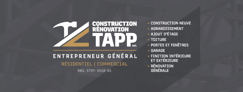 Construction Rénovation Tapp - St-Lambert-de-Lauzon | 1743 Rue du Pont, Saint-Lambert-de-Lauzon, QC G0S 2W0, Canada | Phone: (418) 573-5226