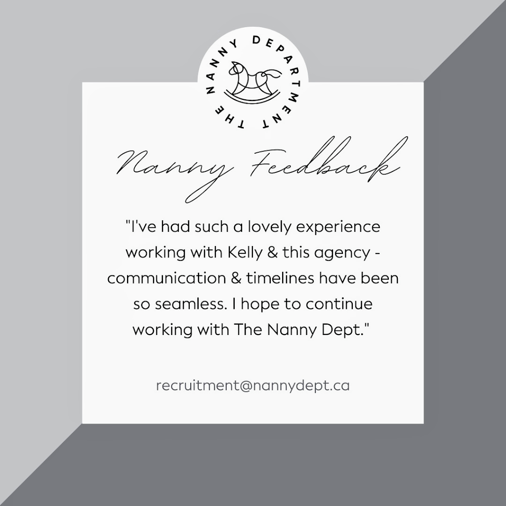 The Nanny Dept | 2525 Old Bronte Rd Unit 150, Oakville, ON L6M 4J2, Canada | Phone: (888) 402-5244
