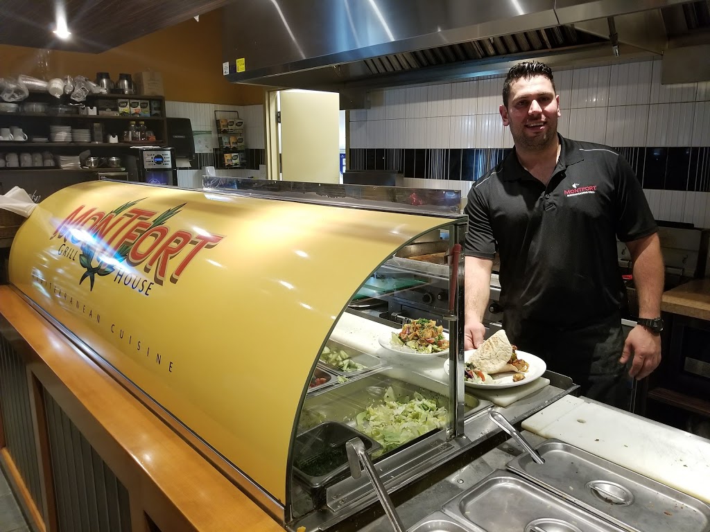 Montfort Grill House - Mediterranean Cuisine | 728 Burloak Dr, Burlington, ON L7L 6P3, Canada | Phone: (905) 634-4111