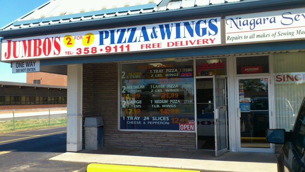 Jumbo Pizza & Wings 3 For 1 | 7160 Dorchester Rd, Niagara Falls, ON L2G 5V6, Canada | Phone: (905) 358-9111