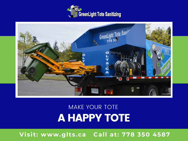 GreenLight Tote Sanitizing | 628 Mt View Ave, Victoria, BC V9B 2B5, Canada | Phone: (778) 350-4587
