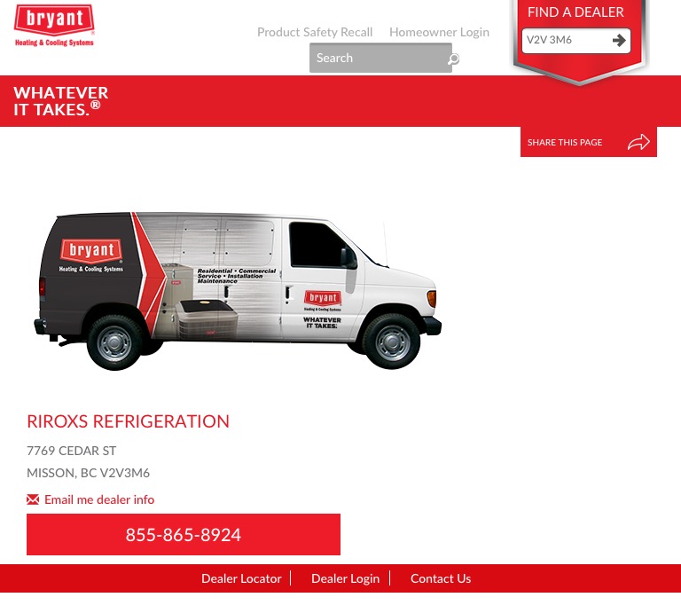 Mission Refrigeration | 7769 Cedar St, Mission, BC V2V 3M6, Canada | Phone: (604) 306-2419