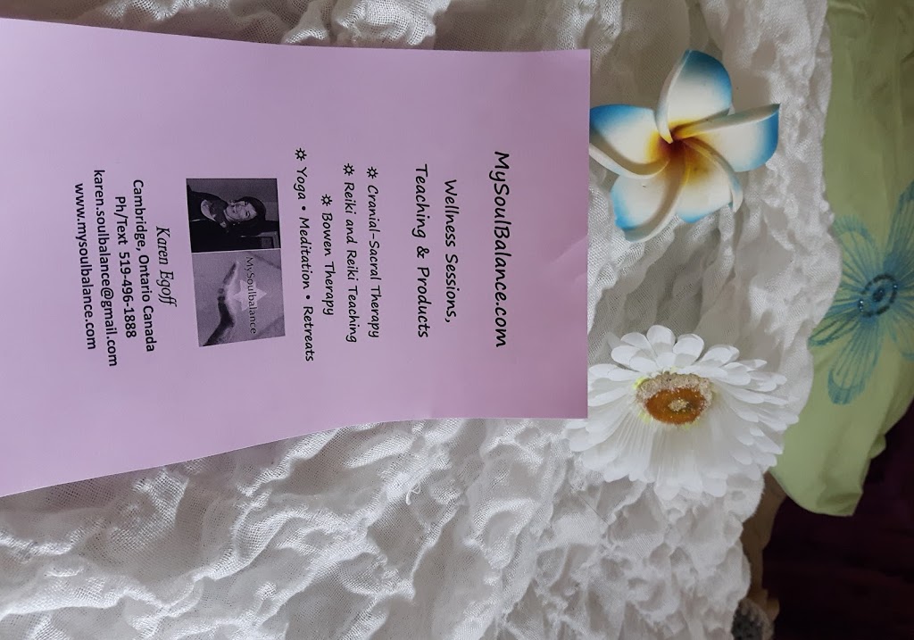 My Soul Balance | 16 Westwood Crescent, Cambridge, ON N1S 3W6, Canada | Phone: (519) 496-1888