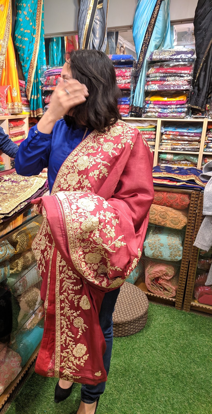 Sartaj Fashions Toronto | 3300 McNicoll Ave A2,A3, Scarborough, ON M1V 5J6, Canada | Phone: (416) 299-7383