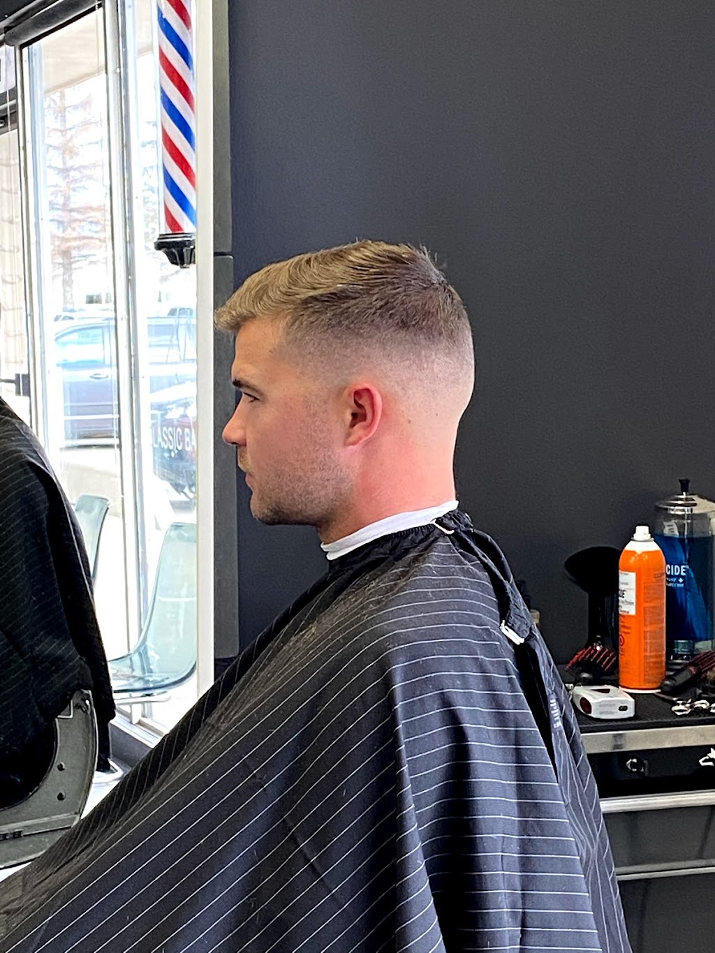 Dynamite Barbershop | 15155 121 St NW, Edmonton, AB T5X 3C8, Canada | Phone: (587) 521-4675
