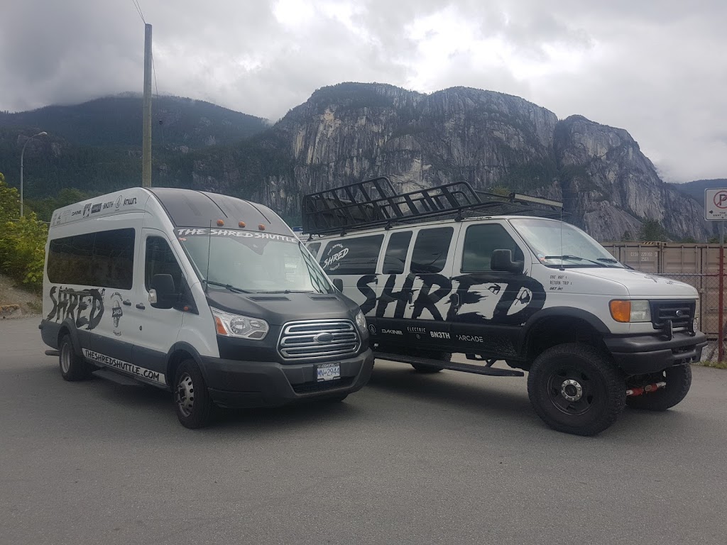 The Squamish Shred Shuttle | 1575 Pemberton Avenue Bay 2 Box 1489, Squamish, BC V0N 1T0, Canada | Phone: (778) 266-7473