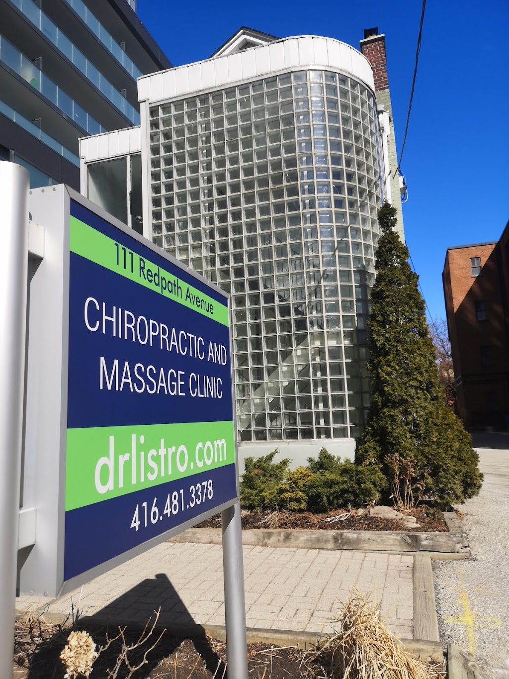 Listro Chiropractic & Massage Clinic | 111 Redpath Ave, Toronto, ON M4S 2J9, Canada | Phone: (416) 481-3378