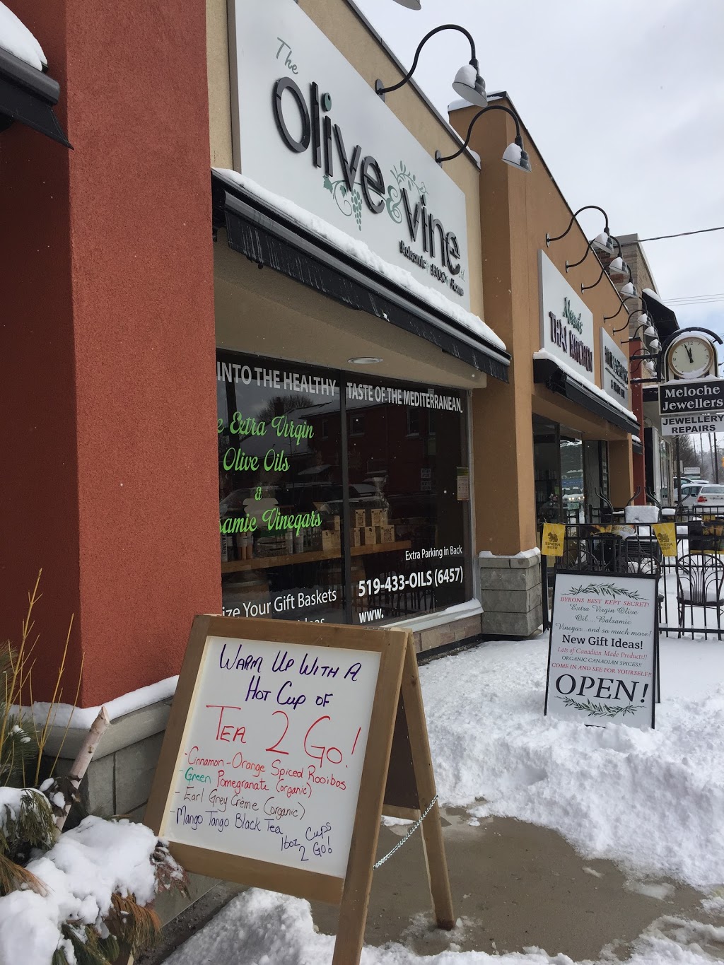 The Olive & Vine Ltd. | 1273 Commissioners Rd W, London, ON N6K 1C9, Canada | Phone: (519) 433-6457