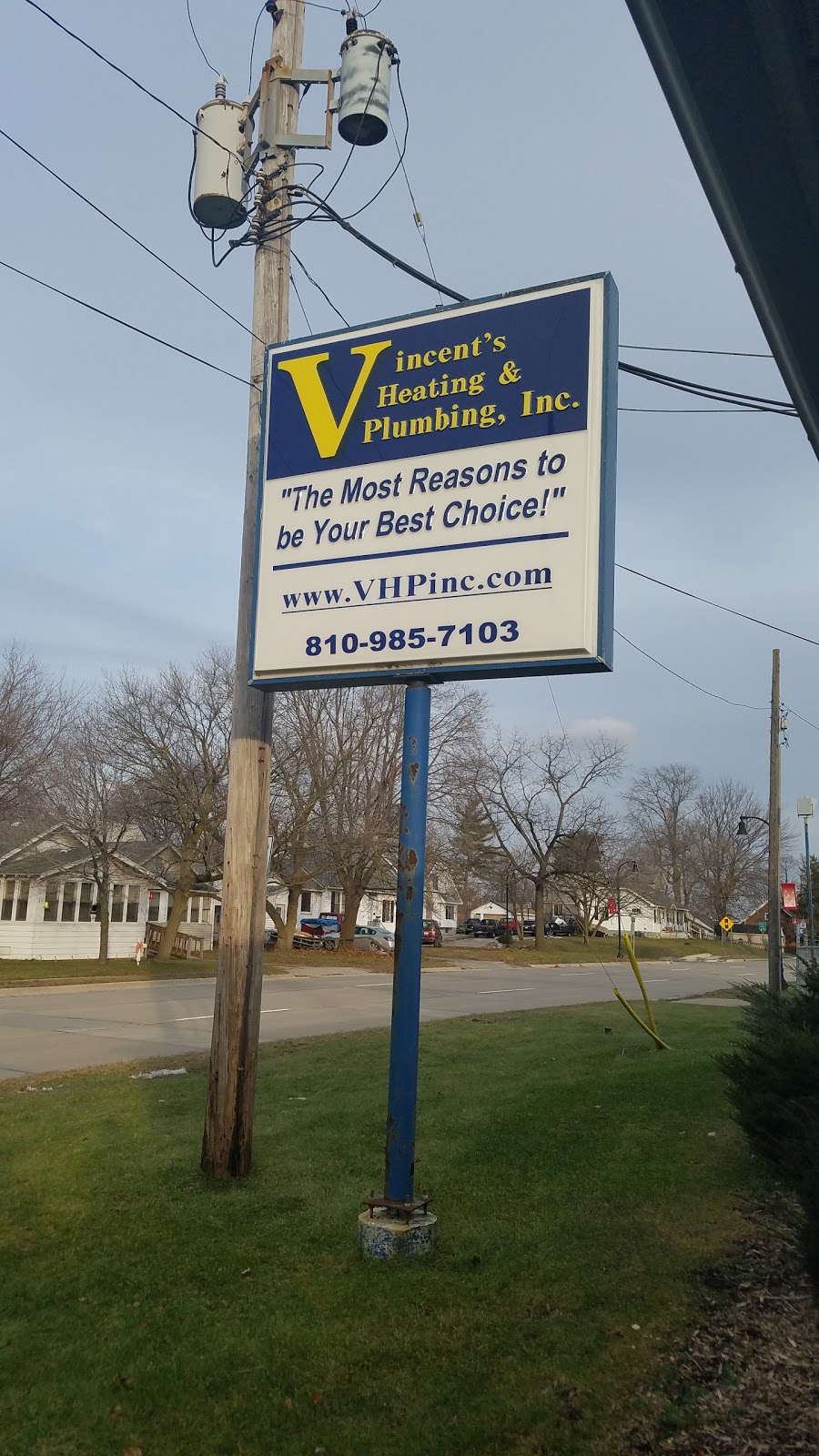Vincents Heating & Plumbing Inc | 2650 Oak St, Port Huron, MI 48060, USA | Phone: (810) 985-7103