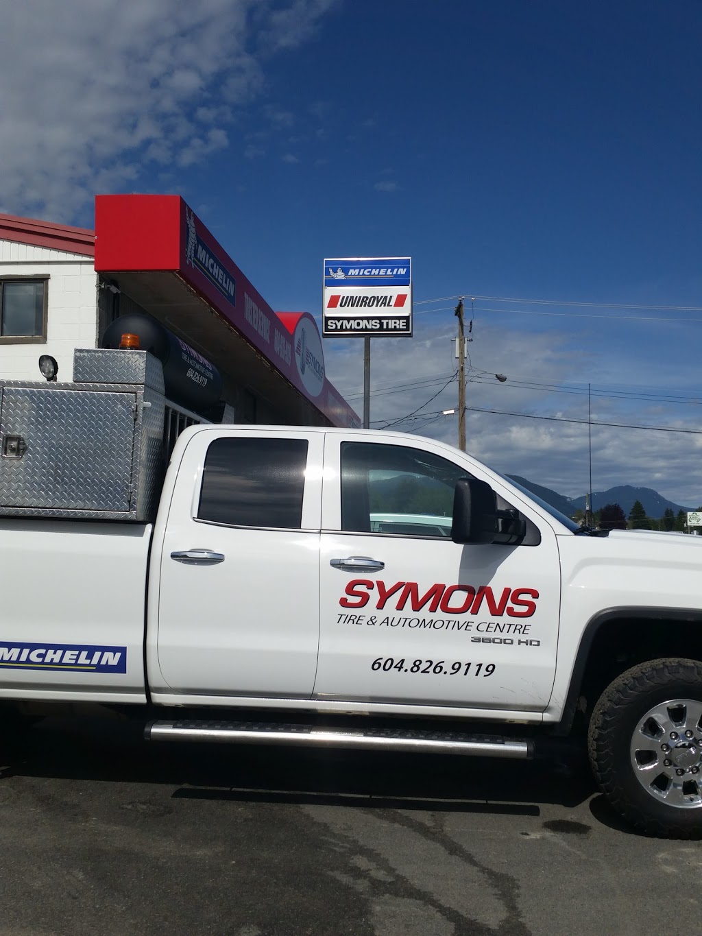 Symons Tire Centre | 33245 Glasgow Ave, Mission, BC V2V 2X2, Canada | Phone: (604) 826-9119