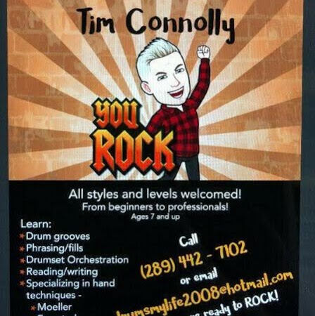 Tim Connolly Drums | 94 Greti Dr, Hamilton, ON L9B 0E3, Canada | Phone: (289) 442-7102