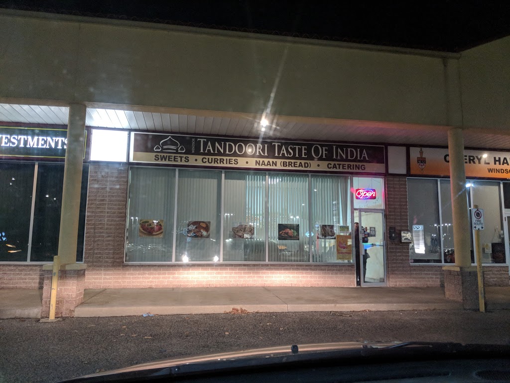 Tandoori Taste of India | 9733 Tecumseh Rd E, Windsor, ON N8R 1A5, Canada | Phone: (519) 735-6970