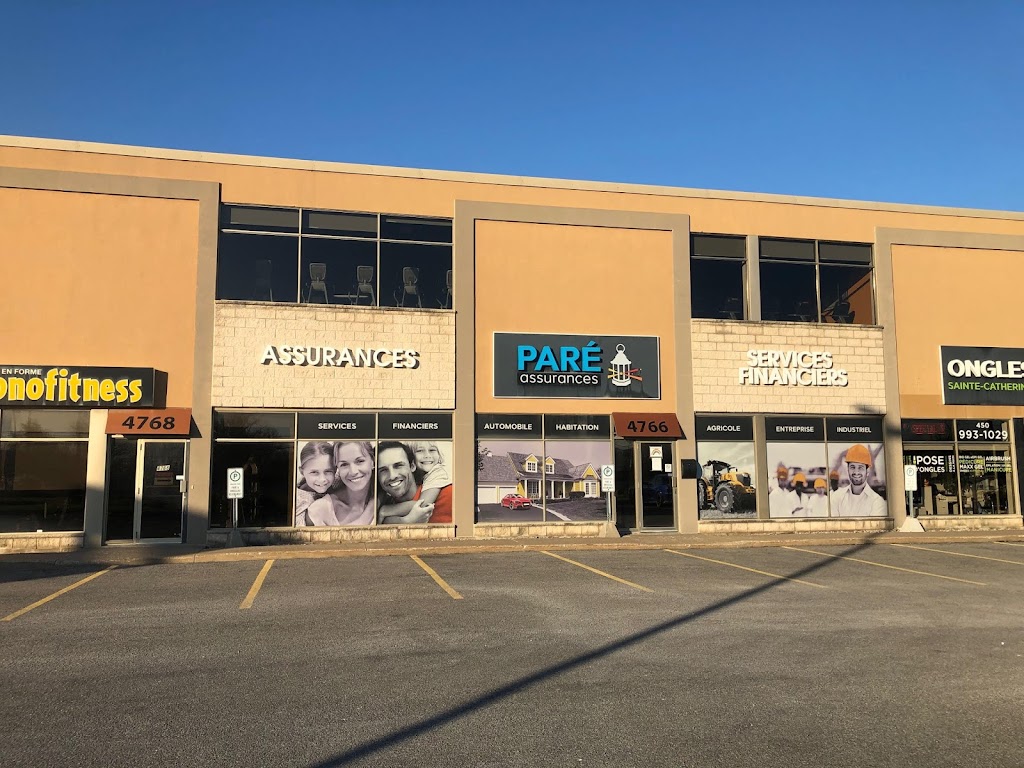 Paré Assurances et cabinet de services financiers | 4766 QC-132, Sainte-Catherine, QC J5C 1V9, Canada | Phone: (514) 487-7273