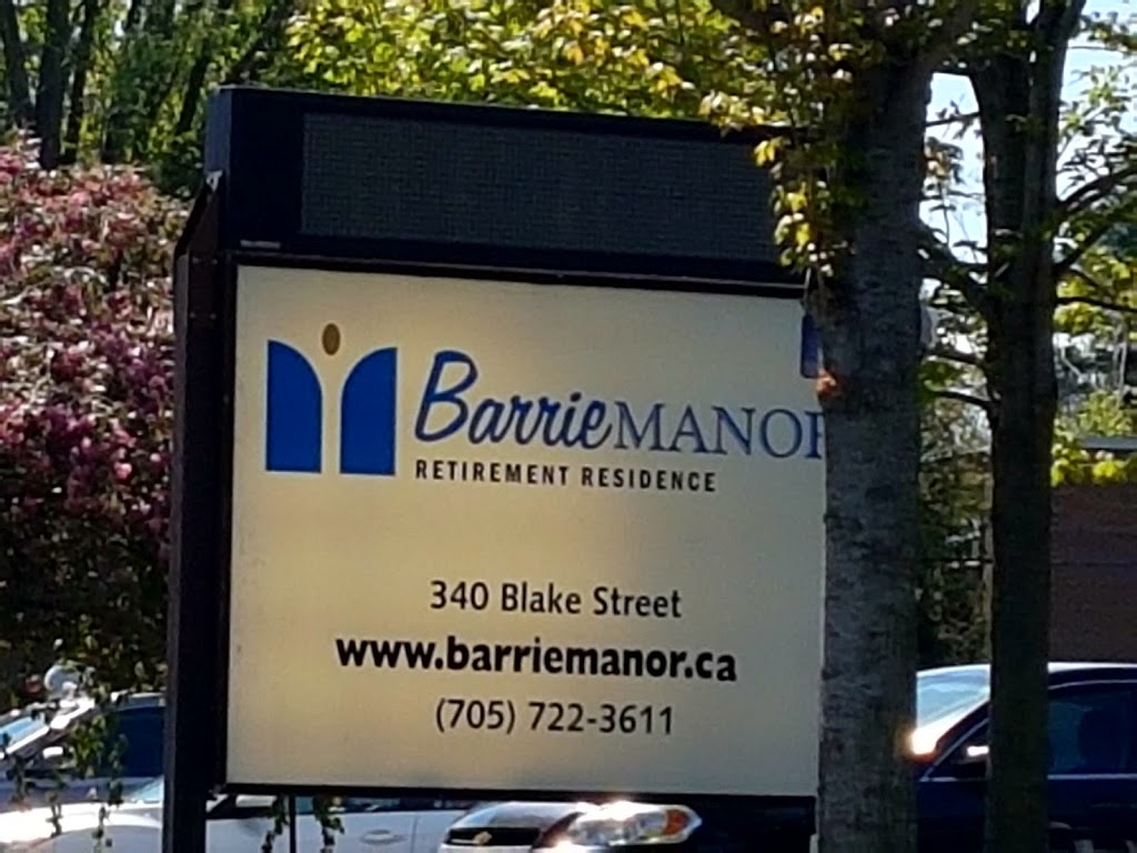 Barrie Manor Enhanced Care Community | 340 Blake St, Barrie, ON L4M 1L3, Canada | Phone: (705) 722-3611