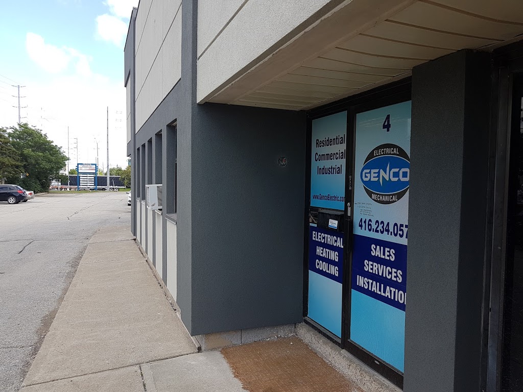 Genco Electrical & Mechanical Ltd | 1935 Drew Rd #4, Mississauga, ON L5S 1M7, Canada | Phone: (416) 234-0575