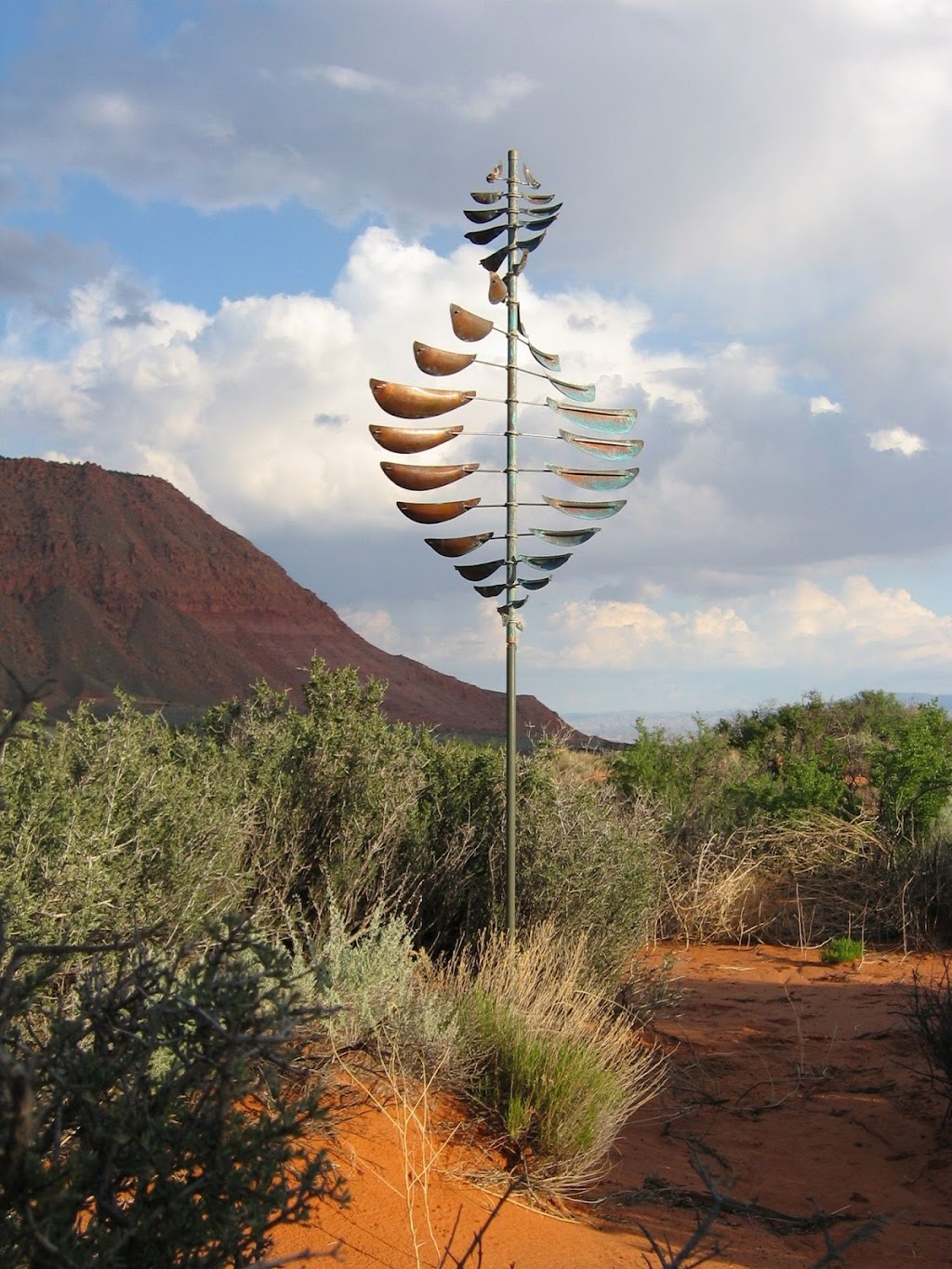 Wind Sculptures by Lyman Whitaker | Steffich Fine Art | 115 Fulford-Ganges Rd #3103, Salt Spring Island, BC V8K 2T9, Canada | Phone: (250) 537-8448