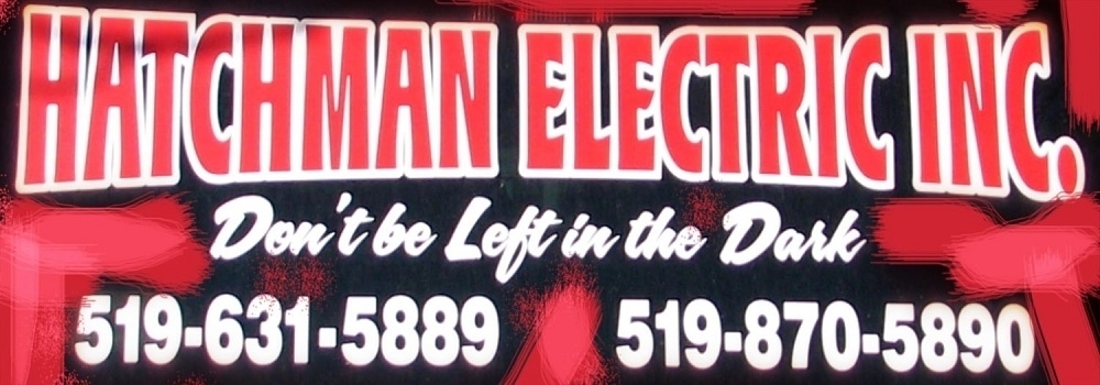 Hatchman Electric Inc. | 9523 Tower Rd, St Thomas, ON N5P 3S7, Canada | Phone: (519) 870-5890