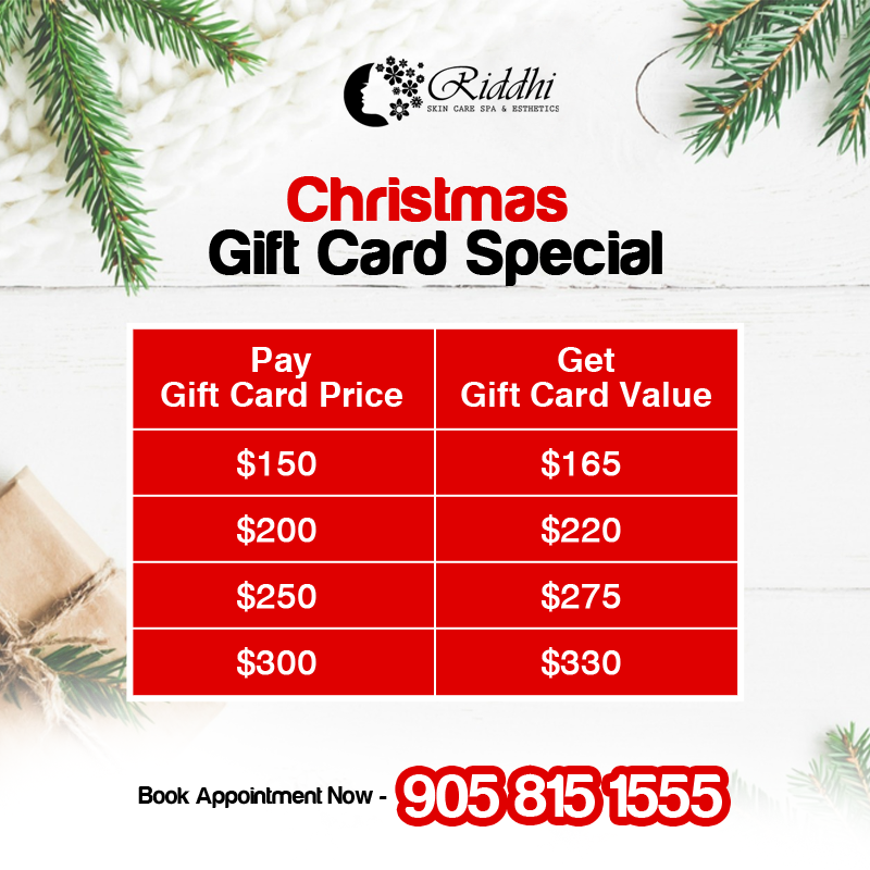 Riddhi Skin Care Spa & Esthetics | 627 Lyons Ln b5, Oakville, ON L6J 5Z7, Canada | Phone: (905) 456-9555