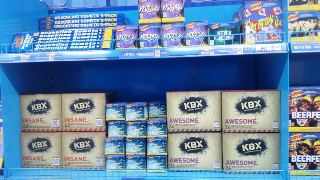 Kaboom Fireworks | 640 Queenston Road, Queenston Place, Hamilton, ON L8K 1K2, Canada | Phone: (289) 768-5891