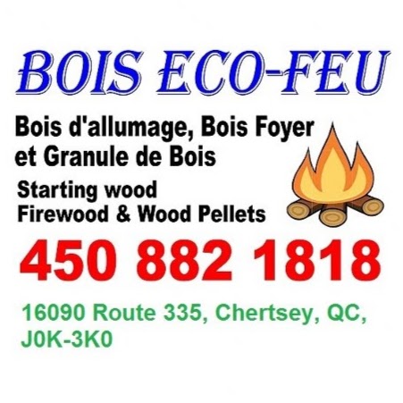 Bois Eco-Feu | 16090 QC-335, Chertsey, QC J0K 3K0, Canada | Phone: (450) 882-1818