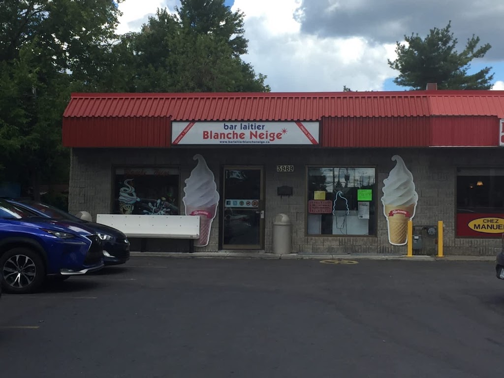Bar Laitier / Crèmerie Blanche Neige | 3989 Grande Allée, Saint-Hubert, QC J4T 2W1, Canada | Phone: (450) 445-1702