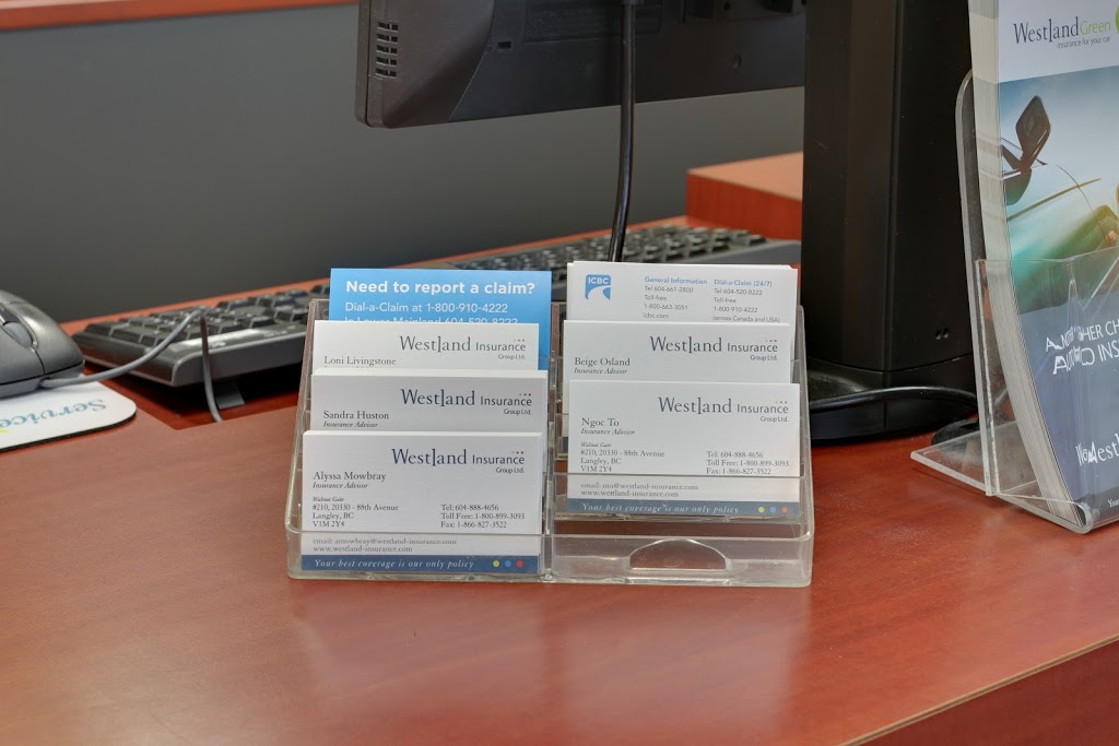 Westland Insurance | 20330 88 Ave #210, Langley City, BC V1M 2Y4, Canada | Phone: (604) 888-4656