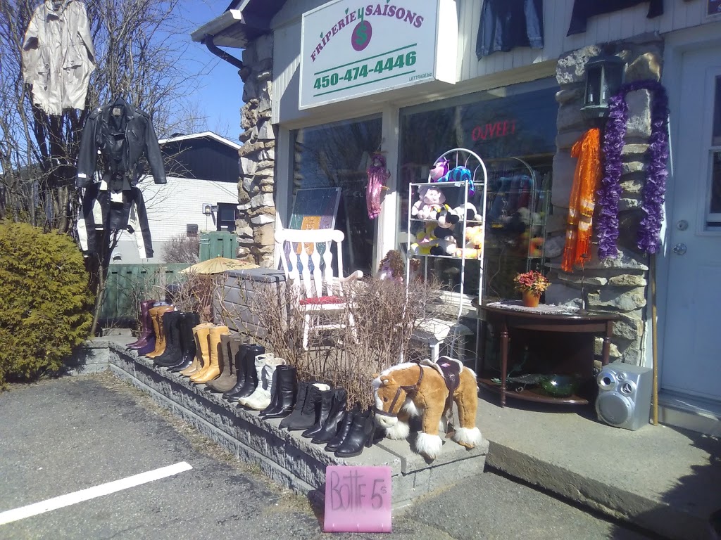 Friperie Quatres Saisons | 2763 Chemin Ste Marie, Mascouche, QC J7K 1N2, Canada | Phone: (450) 474-4446