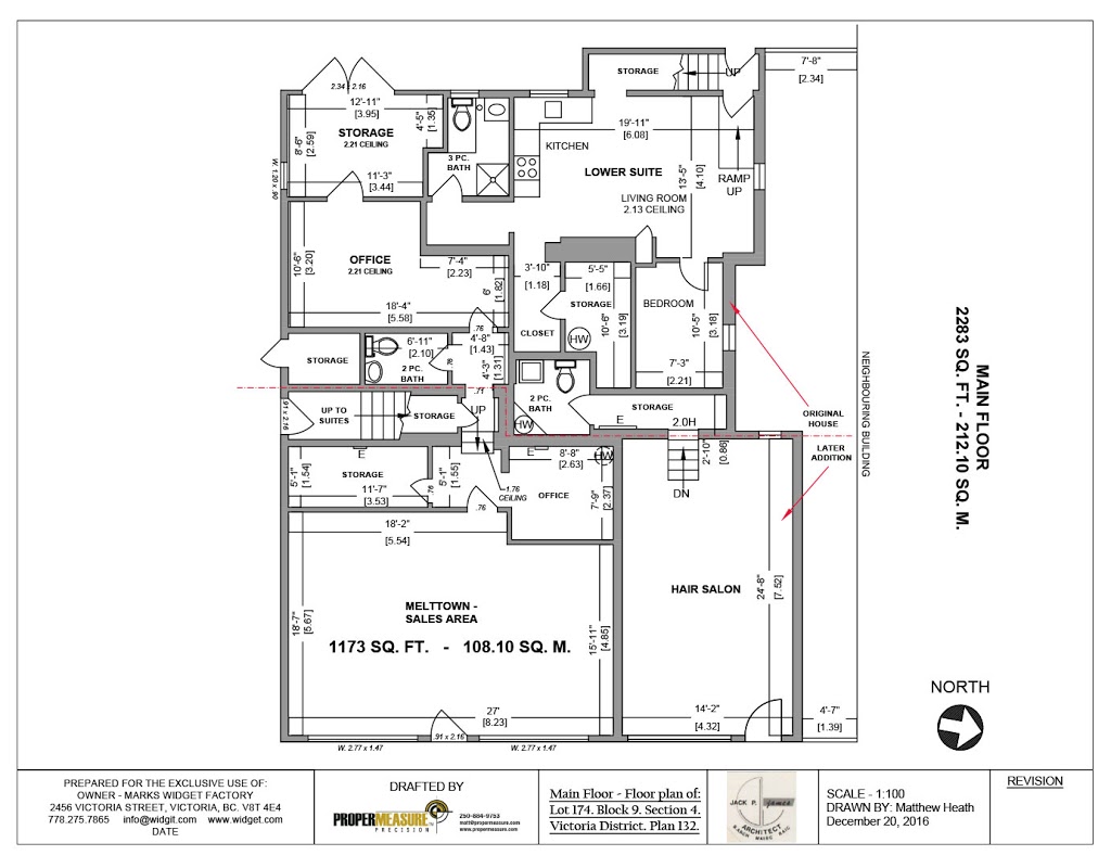 Proper Measure | 12565 190a St #109, Pitt Meadows, BC V3Y 0E1, Canada | Phone: (604) 786-4191