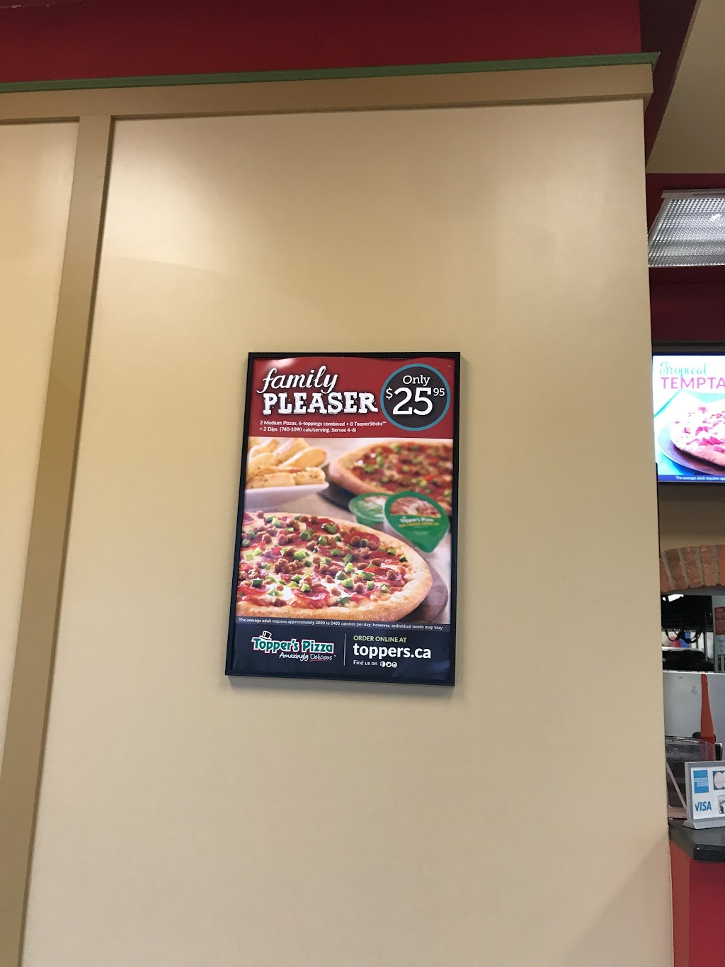 Toppers Pizza - Oakville | 220 North Service Rd W, Oakville, ON L6M 2T3, Canada | Phone: (866) 454-6644
