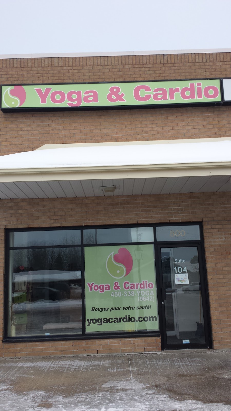 Yoga & Cardio | 800 Montée Sainte-Julie local 104, Sainte-Julie, QC J3E 1L5, Canada | Phone: (450) 338-9642