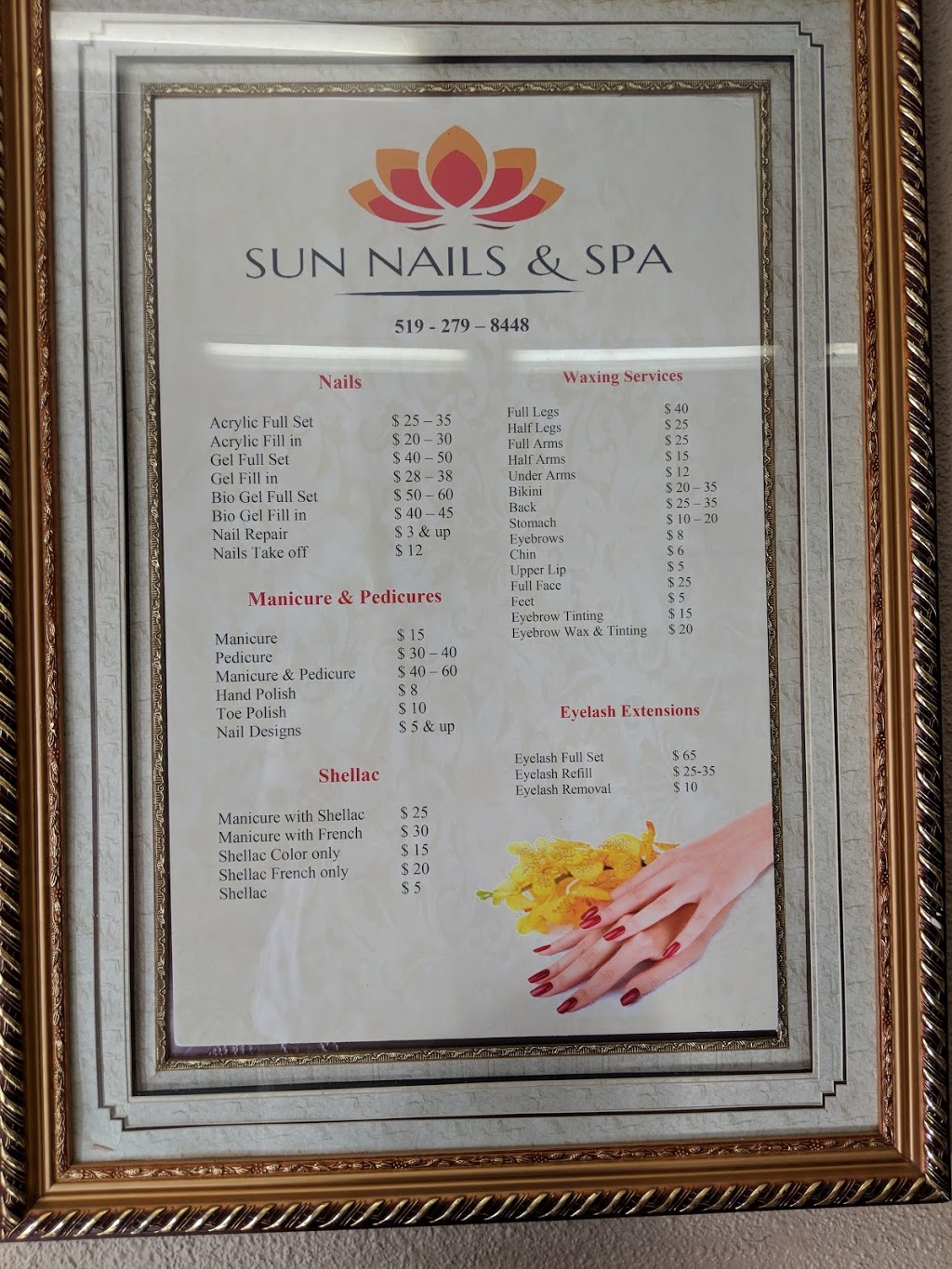 Sun Nails & Spa | 685 Fischer-Hallman Rd, Kitchener, ON N2E 4E9, Canada | Phone: (519) 279-8777