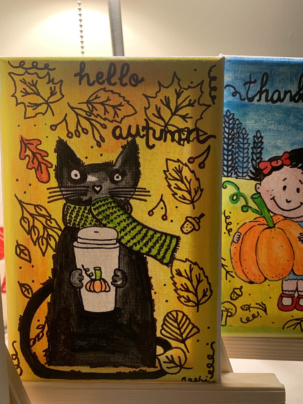 Joyous Expressions in Paint with Rashi | 620 White Cedar Ave, Waterloo, ON N2V 2W1, Canada | Phone: (416) 275-7867